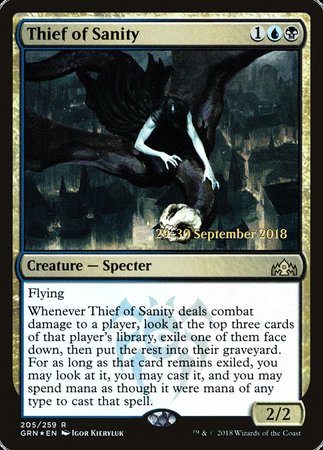 Thief of Sanity [Guilds of Ravnica Promos] | Arkham Games and Comics