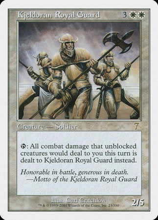 Kjeldoran Royal Guard [Seventh Edition] | Arkham Games and Comics