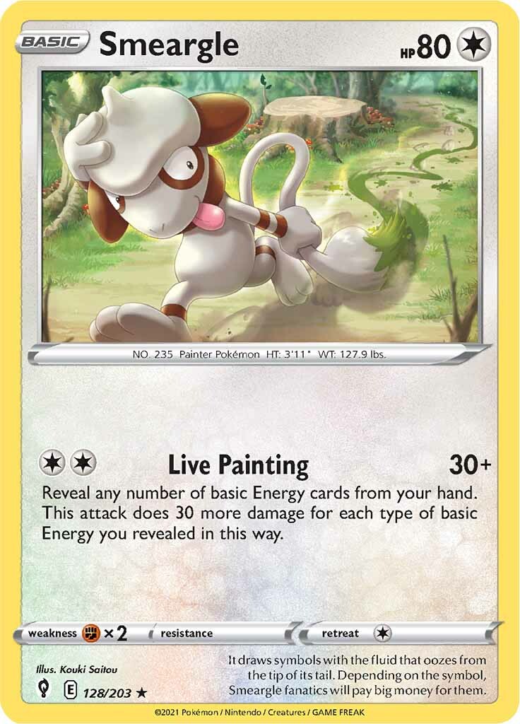 Smeargle (128/203) [Sword & Shield: Evolving Skies] | Arkham Games and Comics