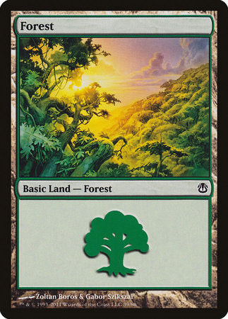 Forest (39) [Duel Decks: Ajani vs. Nicol Bolas] | Arkham Games and Comics