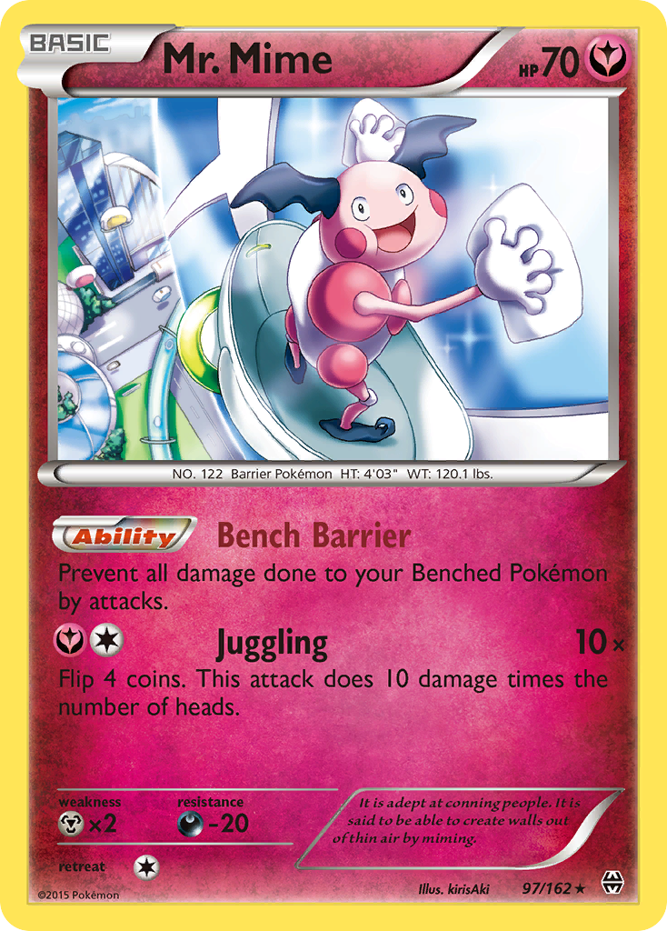 Mr. Mime (97/162) [XY: BREAKthrough] | Arkham Games and Comics