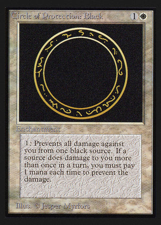 Circle of Protection: Black (CE) [Collectors’ Edition] | Arkham Games and Comics