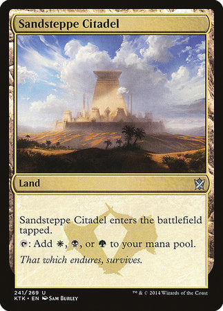 Sandsteppe Citadel [Khans of Tarkir] | Arkham Games and Comics
