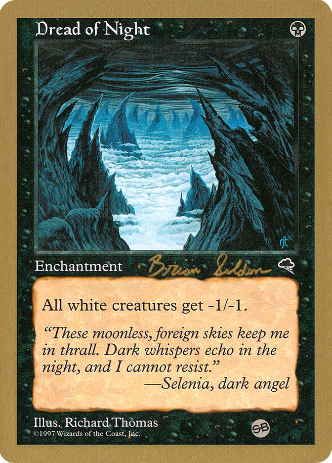 Dread of Night (Brian Selden) (SB) [World Championship Decks 1998] | Arkham Games and Comics