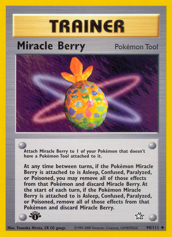 Miracle Berry (94/111) [Neo Genesis 1st Edition] | Arkham Games and Comics