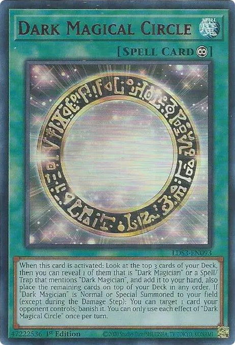 Dark Magical Circle (Red) [LDS3-EN093] Ultra Rare | Arkham Games and Comics