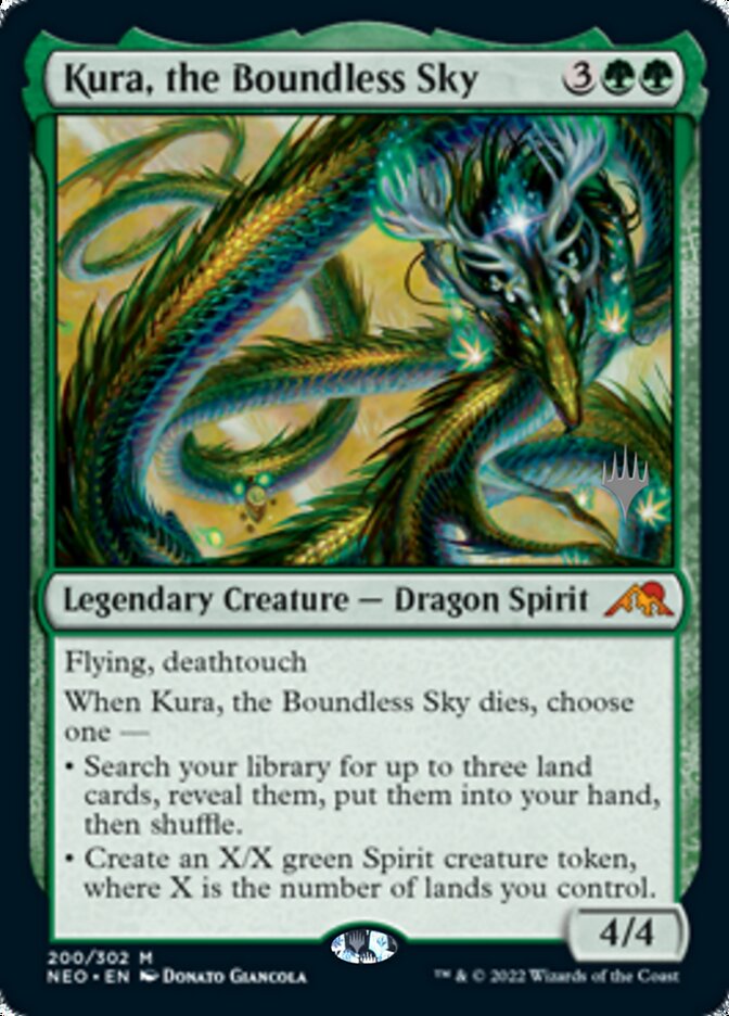 Kura, the Boundless Sky (Promo Pack) [Kamigawa: Neon Dynasty Promos] | Arkham Games and Comics