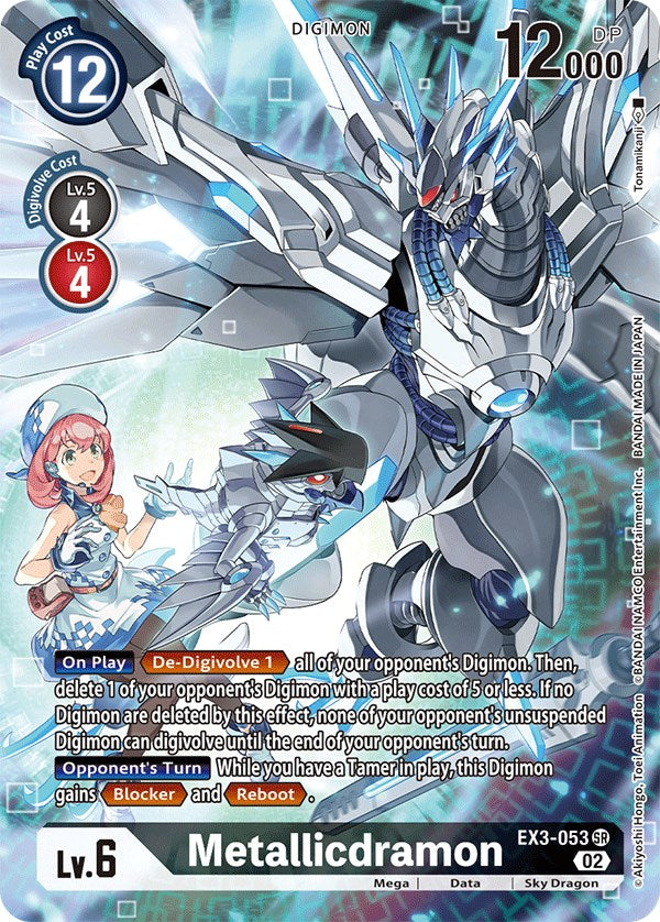 Metallicdramon [EX3-053] (Alternate Art) [Draconic Roar] | Arkham Games and Comics