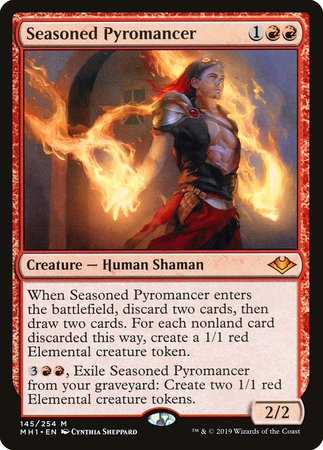 Seasoned Pyromancer [Modern Horizons] | Arkham Games and Comics