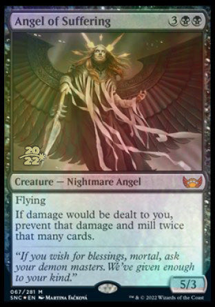 Angel of Suffering [Streets of New Capenna Prerelease Promos] | Arkham Games and Comics