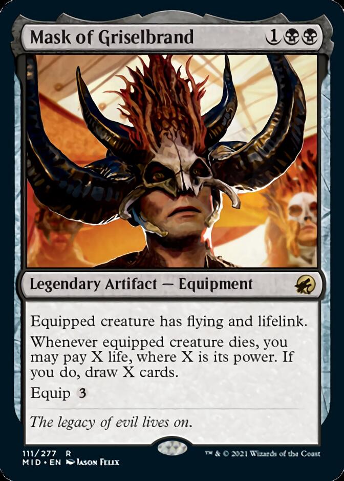 Mask of Griselbrand [Innistrad: Midnight Hunt] | Arkham Games and Comics