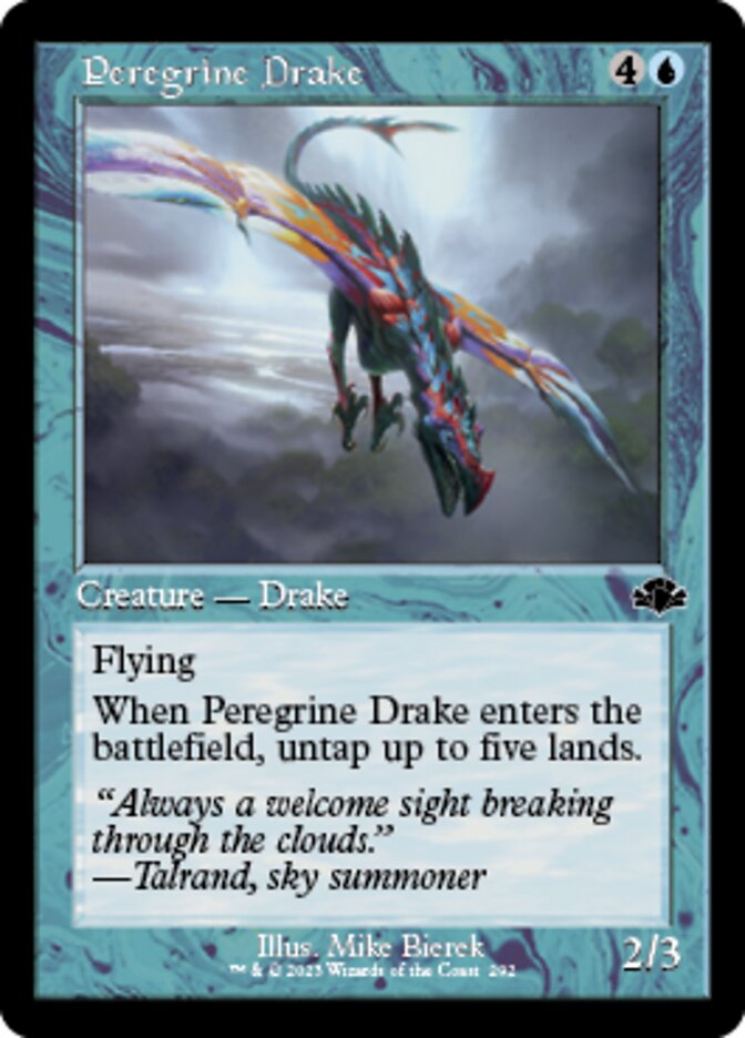 Peregrine Drake (Retro) [Dominaria Remastered] | Arkham Games and Comics