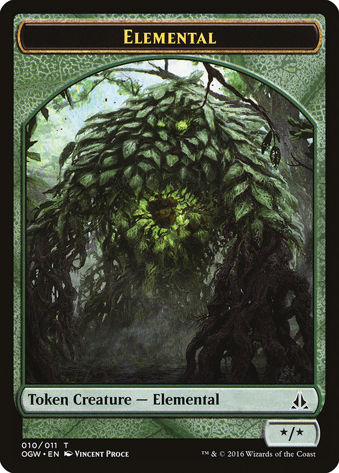 Elemental (010/011) [Oath of the Gatewatch Tokens] | Arkham Games and Comics