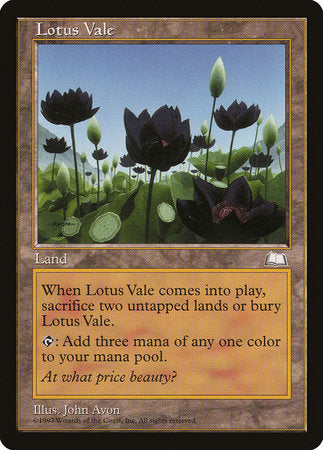 Lotus Vale [Weatherlight] | Arkham Games and Comics