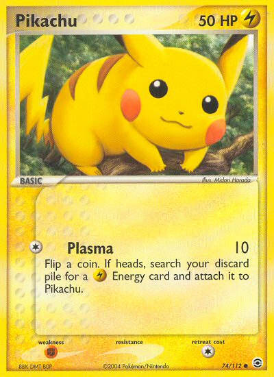 Pikachu (74/112) [EX: FireRed & LeafGreen] | Arkham Games and Comics