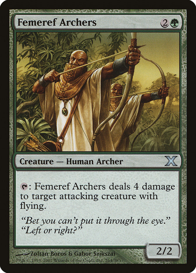 Femeref Archers [Tenth Edition] | Arkham Games and Comics
