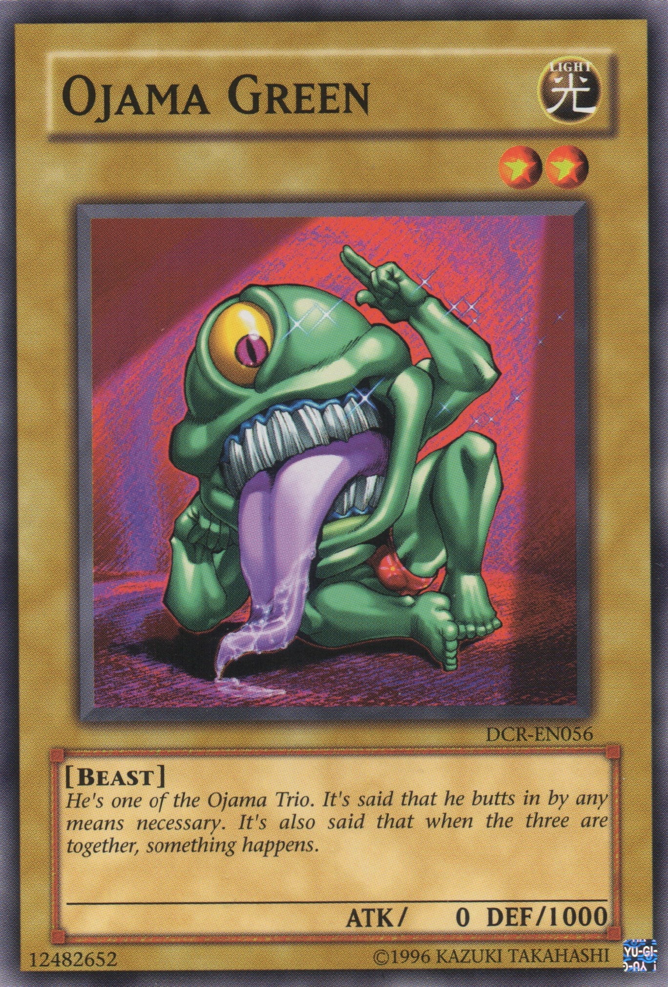 Ojama Green [DCR-EN056] Common | Arkham Games and Comics