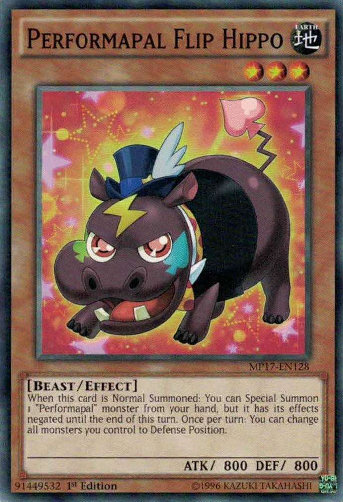 Performapal Flip Hippo [MP17-EN128] Common | Arkham Games and Comics