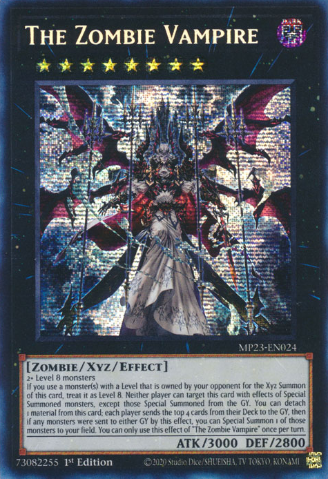 The Zombie Vampire [MP23-EN024] Prismatic Secret Rare | Arkham Games and Comics