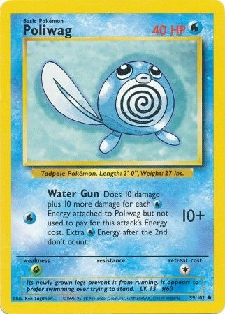 Poliwag (59/102) [Base Set Unlimited] | Arkham Games and Comics