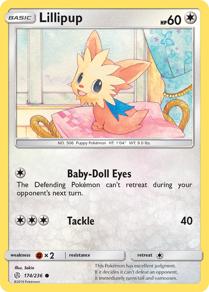 Lillipup (174/236) [Sun & Moon: Cosmic Eclipse] | Arkham Games and Comics