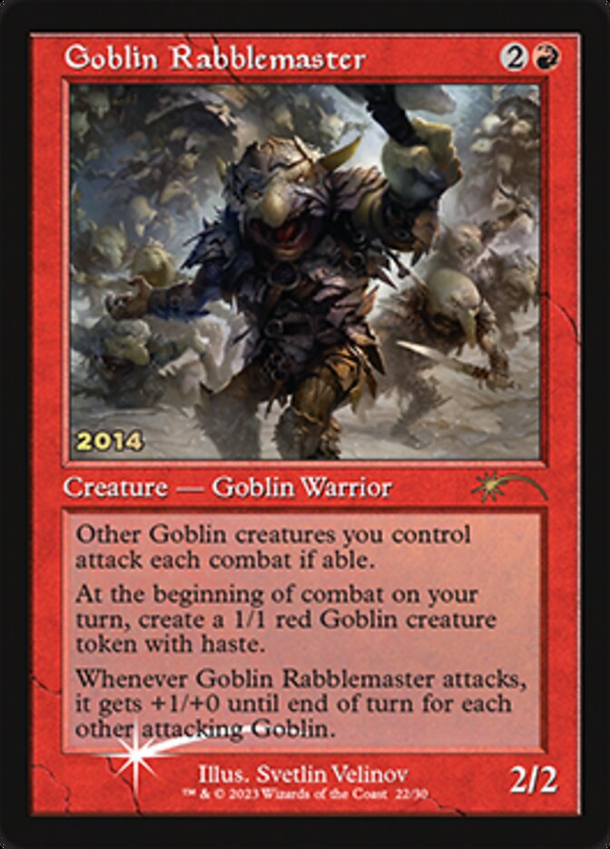 Goblin Rabblemaster [30th Anniversary Promos] | Arkham Games and Comics