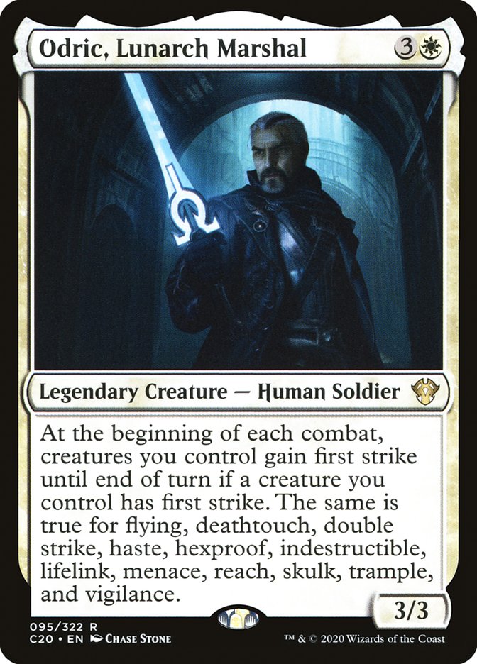Odric, Lunarch Marshal [Commander 2020] | Arkham Games and Comics