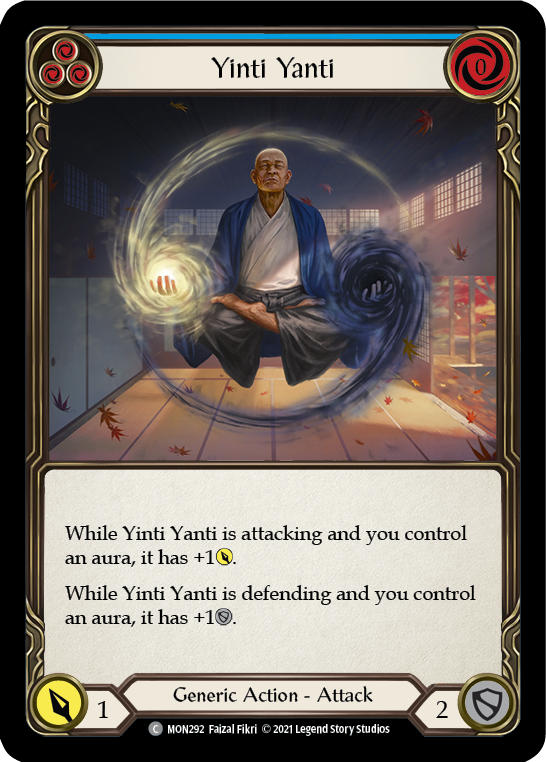 Yinti Yanti (Blue) [MON292] (Monarch)  1st Edition Normal | Arkham Games and Comics