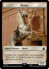 Horse // Treasure (0028) Double-Sided Token [Doctor Who Tokens] | Arkham Games and Comics