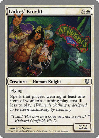Ladies' Knight [Unhinged] | Arkham Games and Comics