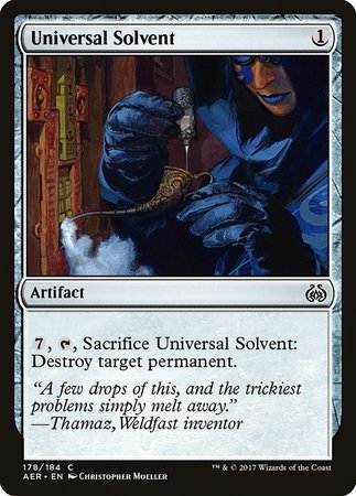 Universal Solvent [Aether Revolt] | Arkham Games and Comics