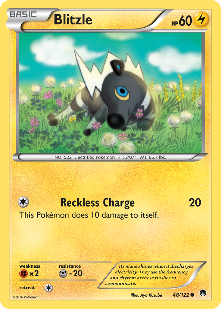 Blitzle (48/122) [XY: BREAKpoint] | Arkham Games and Comics