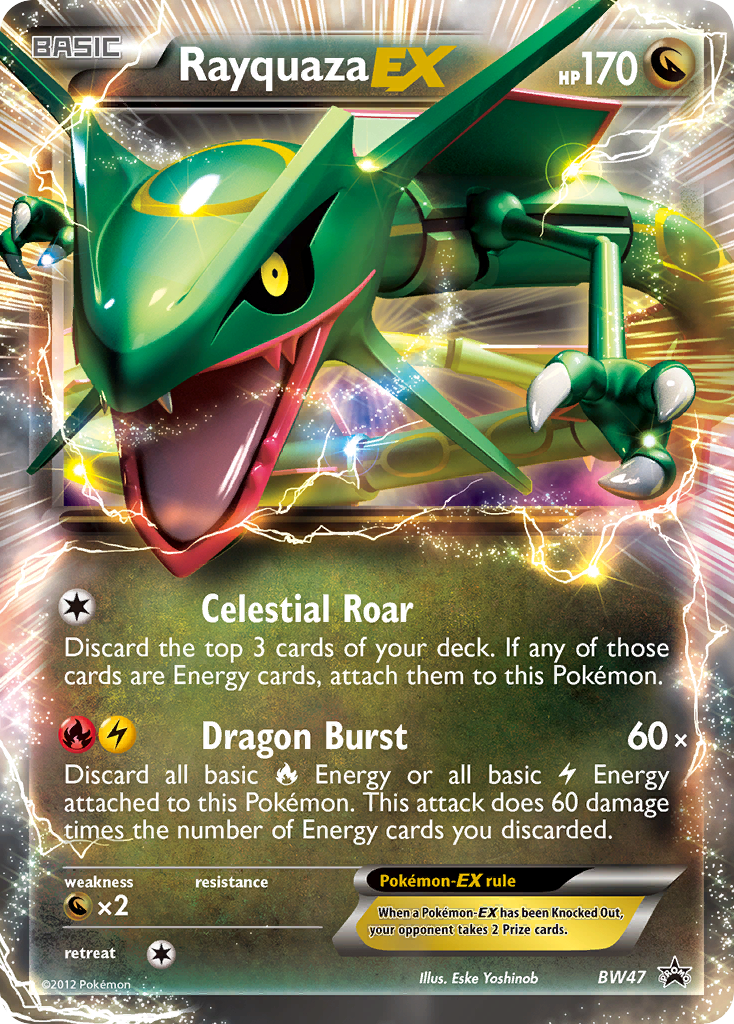 Rayquaza EX (BW47) [Black & White: Black Star Promos] | Arkham Games and Comics