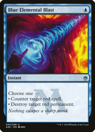 Blue Elemental Blast [Masters 25] | Arkham Games and Comics
