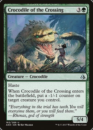 Crocodile of the Crossing [Amonkhet] | Arkham Games and Comics