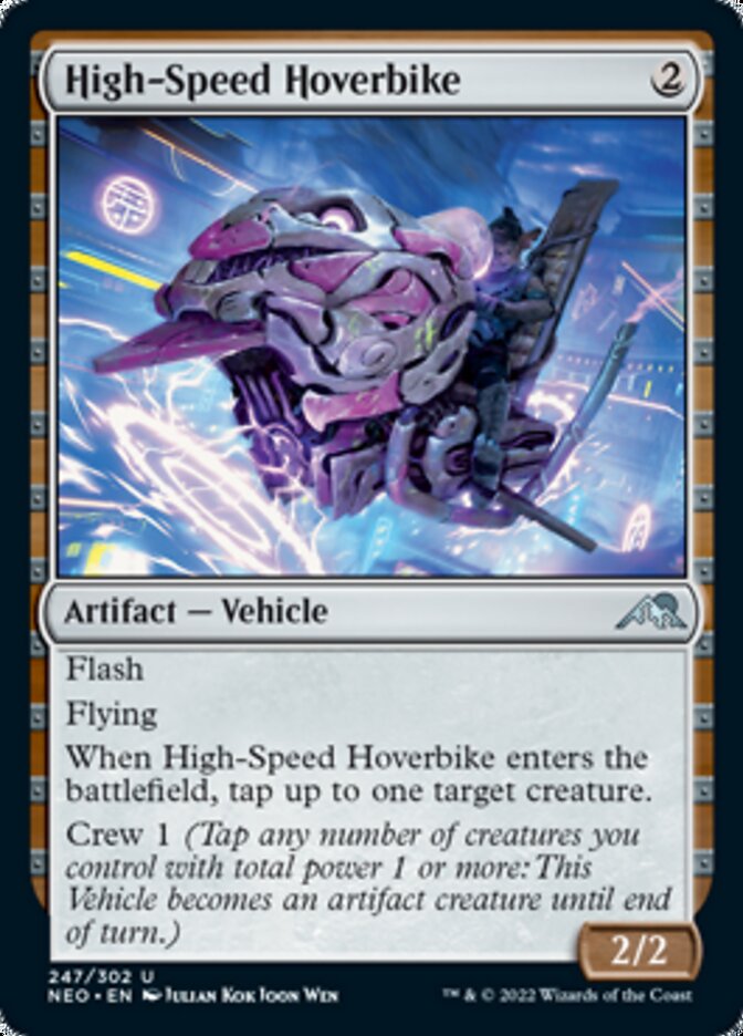 High-Speed Hoverbike [Kamigawa: Neon Dynasty] | Arkham Games and Comics