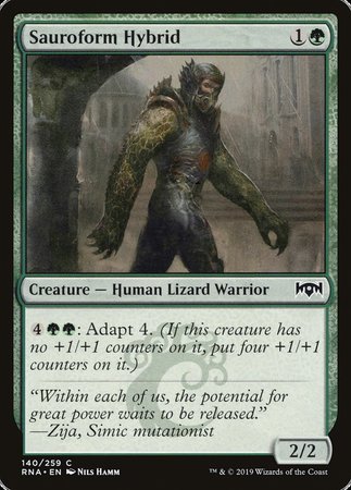 Sauroform Hybrid [Ravnica Allegiance] | Arkham Games and Comics