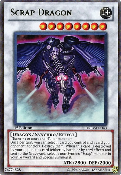 Scrap Dragon [DREV-EN043] Ultra Rare | Arkham Games and Comics