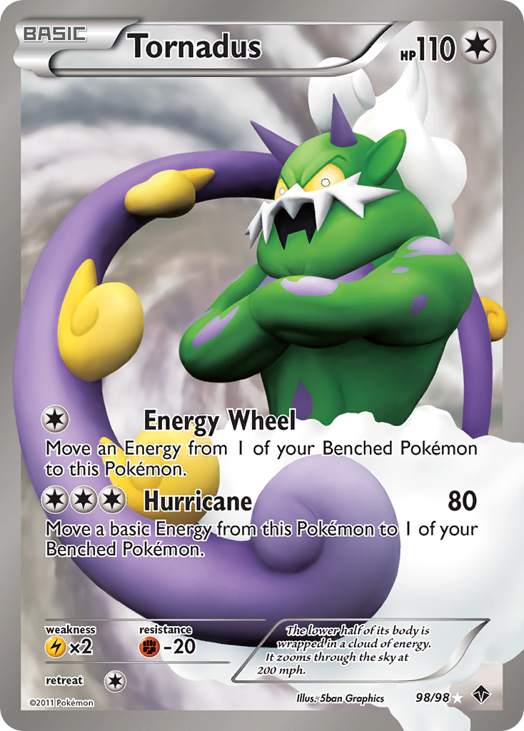 Tornadus (98/98) [Black & White: Emerging Powers] | Arkham Games and Comics