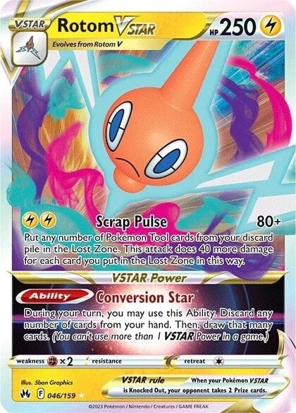 Rotom VSTAR (046/159) [Sword & Shield: Crown Zenith] | Arkham Games and Comics