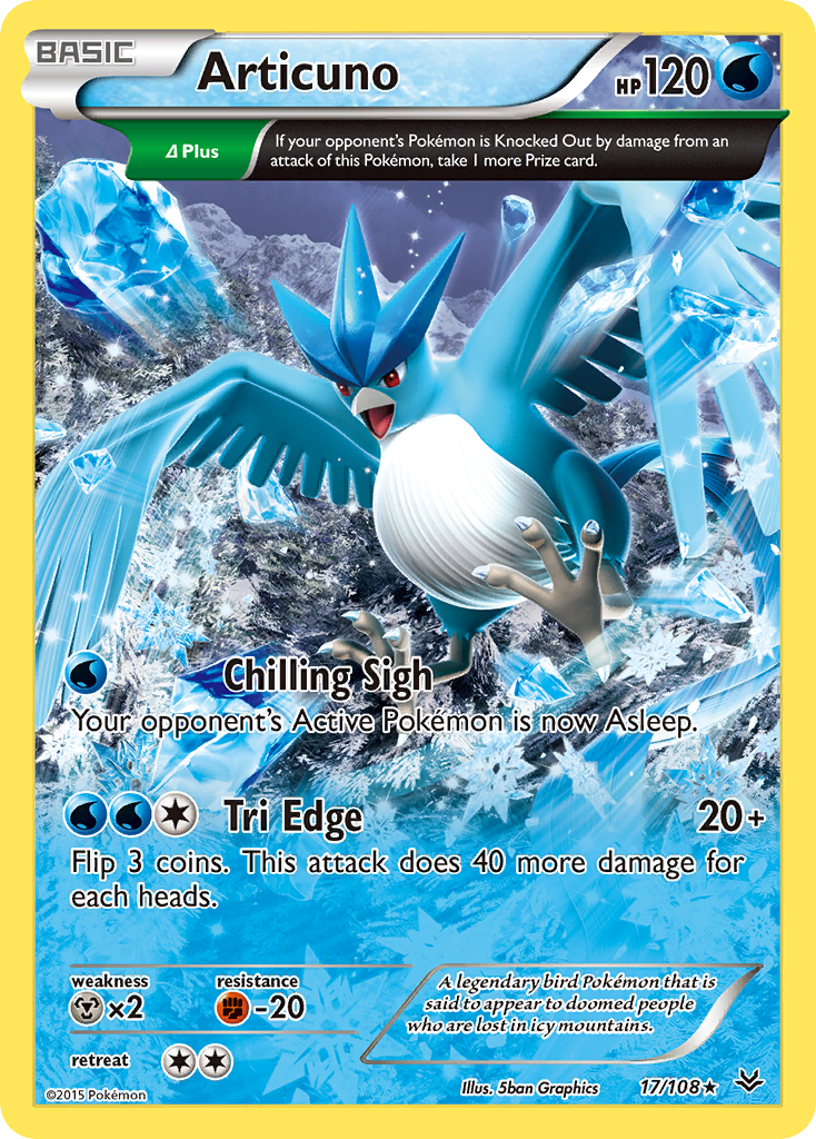 Articuno (17/108) [XY: Roaring Skies] | Arkham Games and Comics