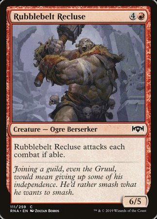 Rubblebelt Recluse [Ravnica Allegiance] | Arkham Games and Comics