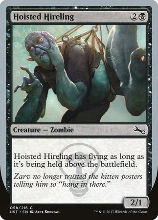 Hoisted Hireling [Unstable] | Arkham Games and Comics