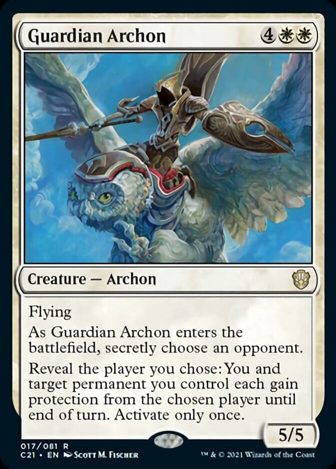 Guardian Archon [Commander 2021] | Arkham Games and Comics