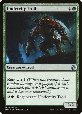 Undercity Troll [Iconic Masters] | Arkham Games and Comics