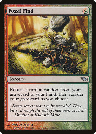 Fossil Find [Shadowmoor] | Arkham Games and Comics