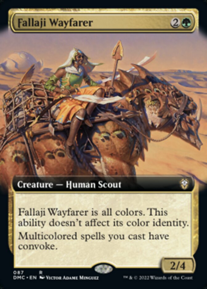 Fallaji Wayfarer (Extended Art) [Dominaria United Commander] | Arkham Games and Comics