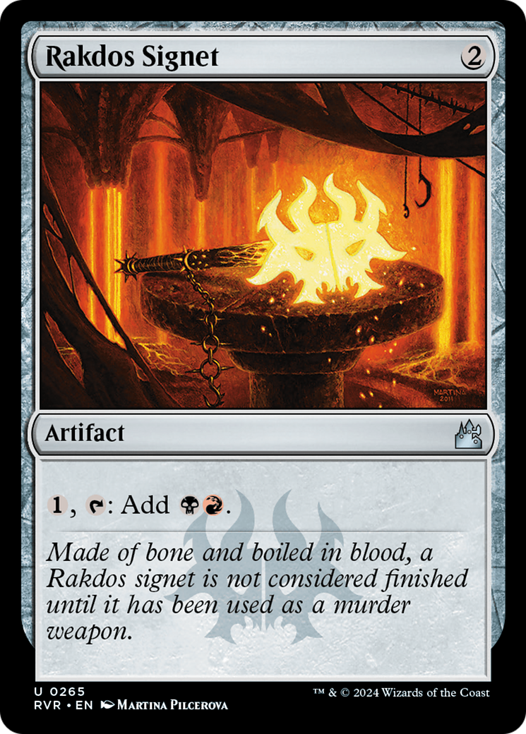 Rakdos Signet [Ravnica Remastered] | Arkham Games and Comics