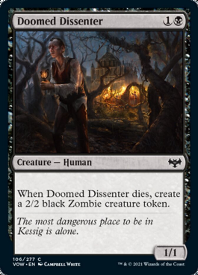 Doomed Dissenter [Innistrad: Crimson Vow] | Arkham Games and Comics