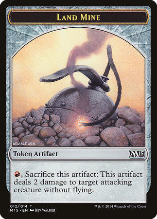 Land Mine Token [Magic 2015 Tokens] | Arkham Games and Comics